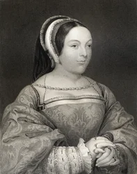 Retrato de Margaret Tudor (1489-1541) Reina de Escocia, de 